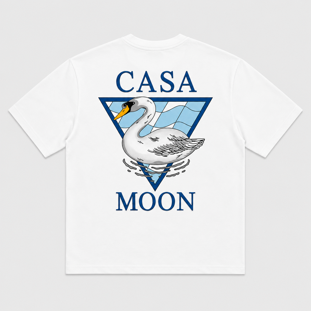 T-shirt Casa Moon Premium – Blanc