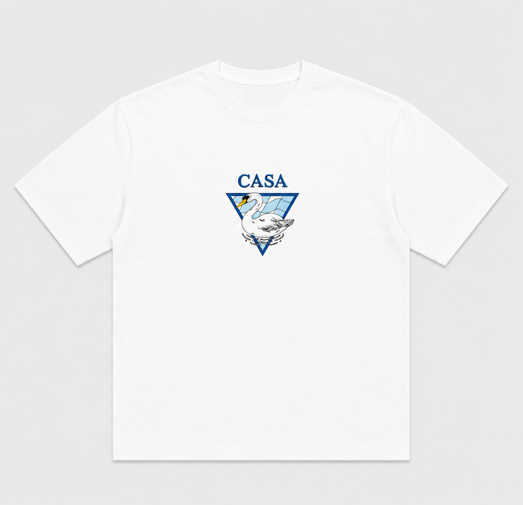 T-shirt Casa Moon Premium – Blanc