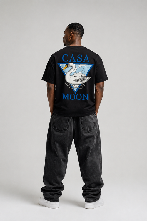 T-shirt Casa Moon Premium – Noir