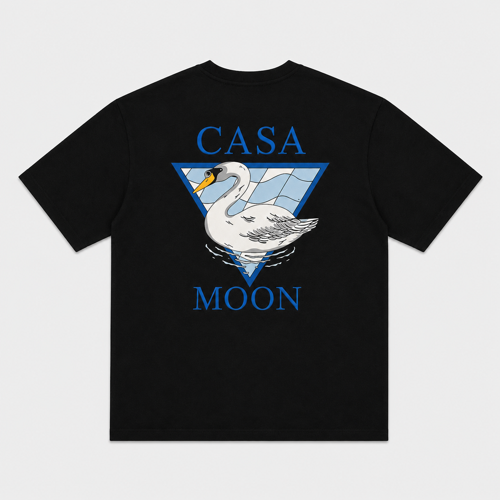 T-shirt Casa Moon Premium – Noir