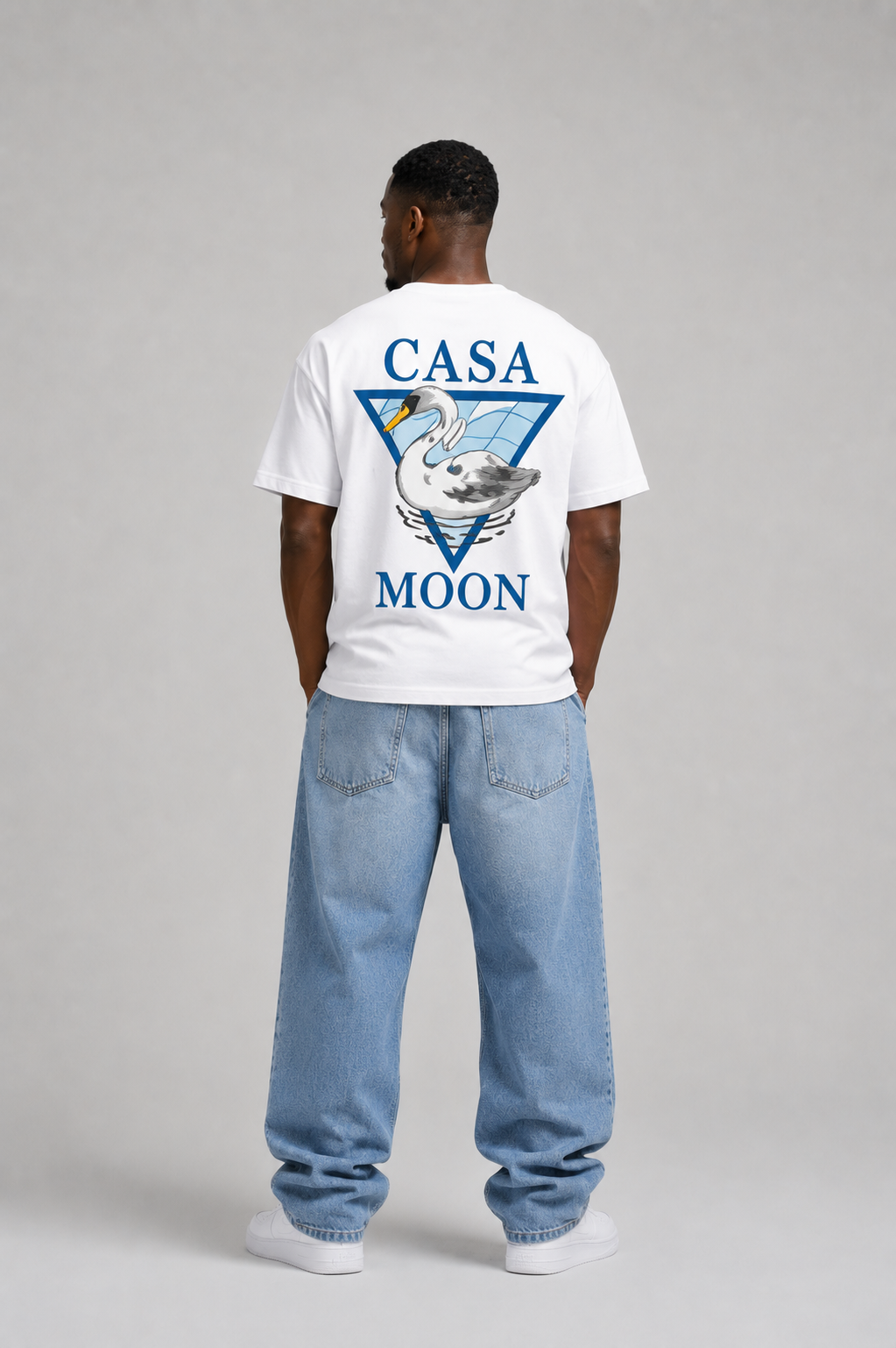 T-shirt Casa Moon Premium – Blanc
